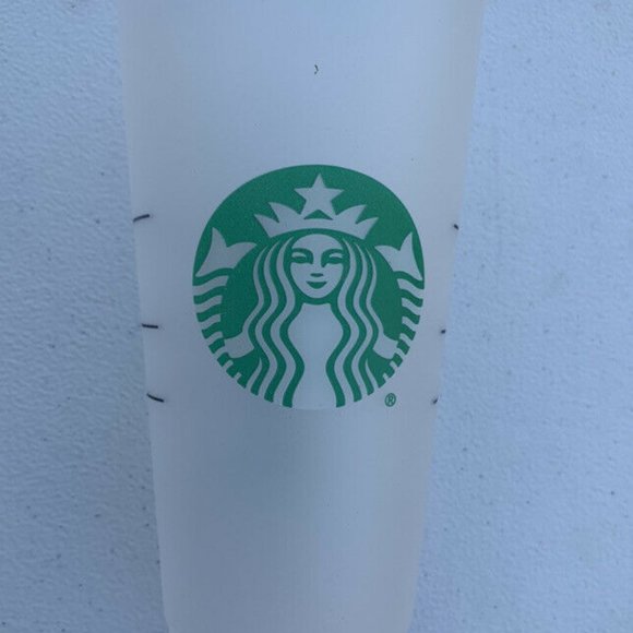 Starbucks Other - Starbucks Clear Plastic Tumbler 24 oz-in Hand,